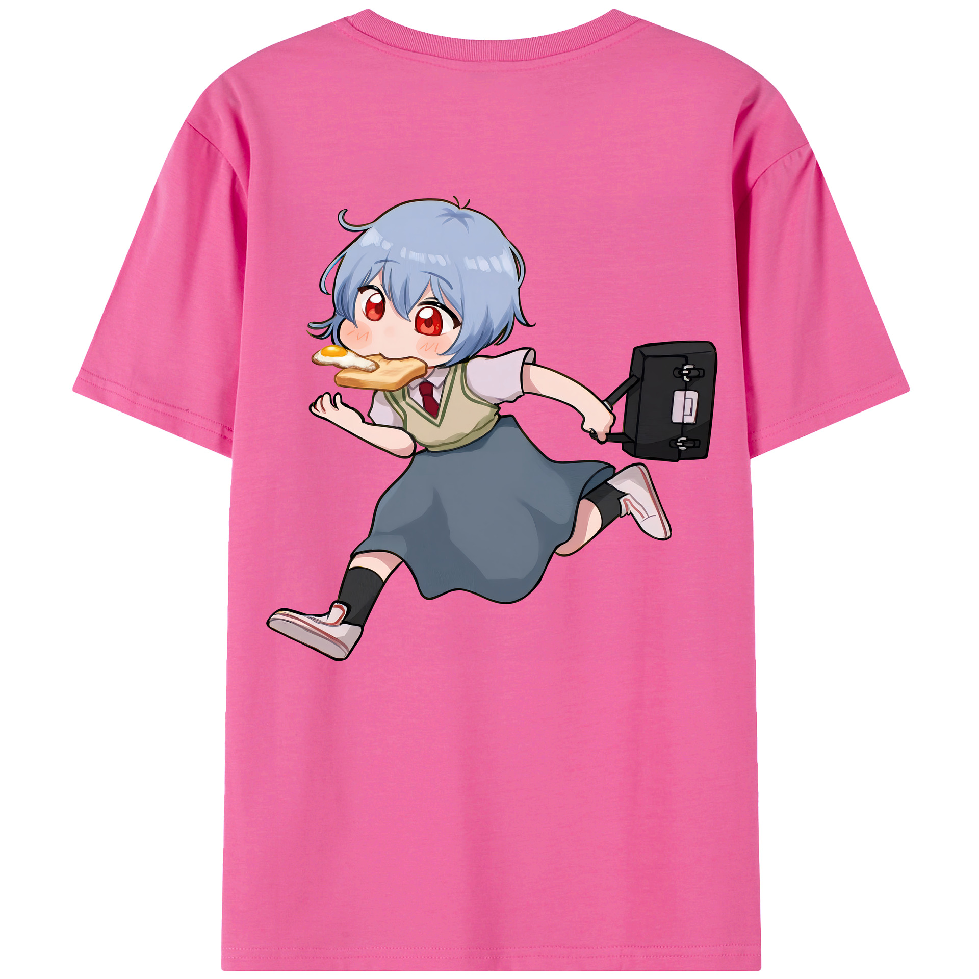 （画像用） EVA 新世紀エヴァンゲリオン レディース半袖Tシャツ(バックプリント)